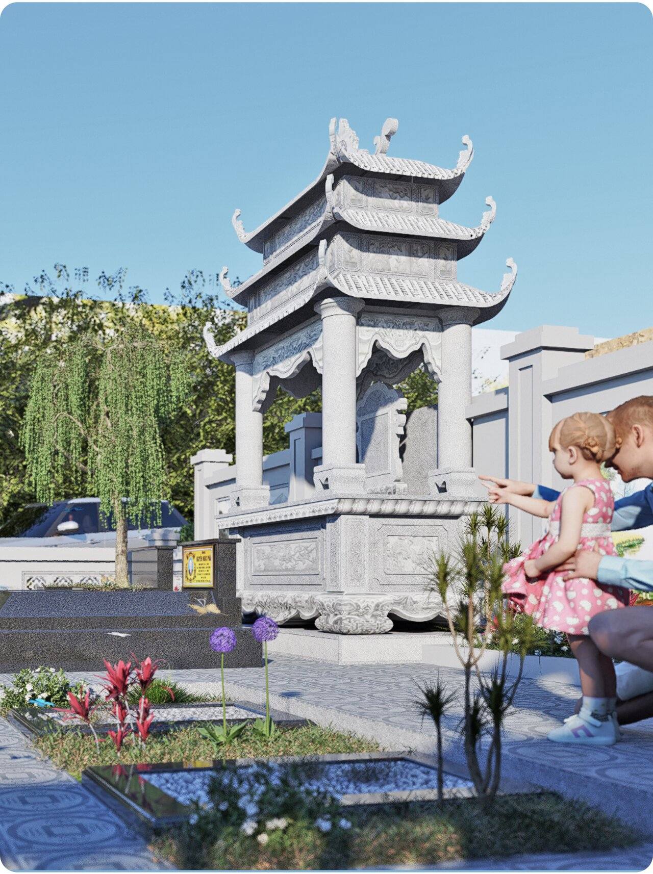 Mộ phần gia đình - Bắc Kạn